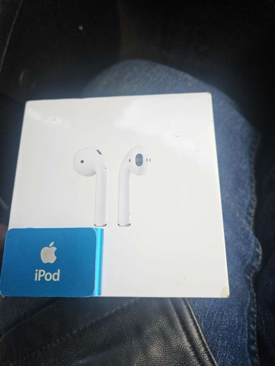 Ipod nano and brand new air pods in box