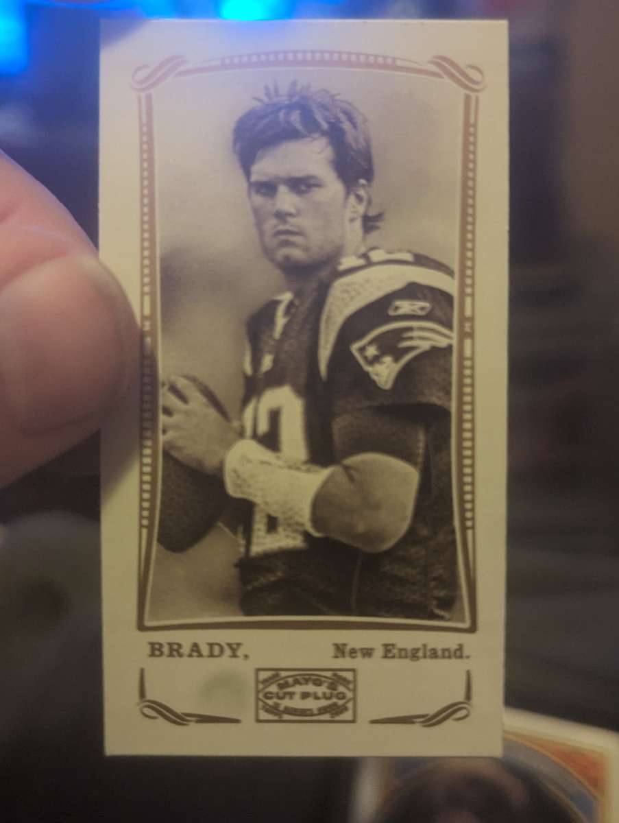 Tom Brady mini card will make deals