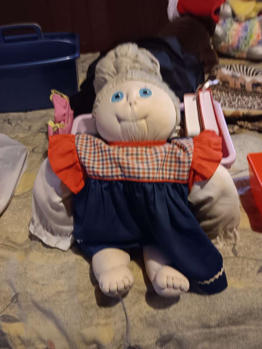 Grandma and grandpa cabbage doll