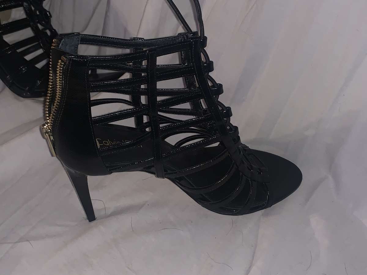 Calvin Kline gladiator heels