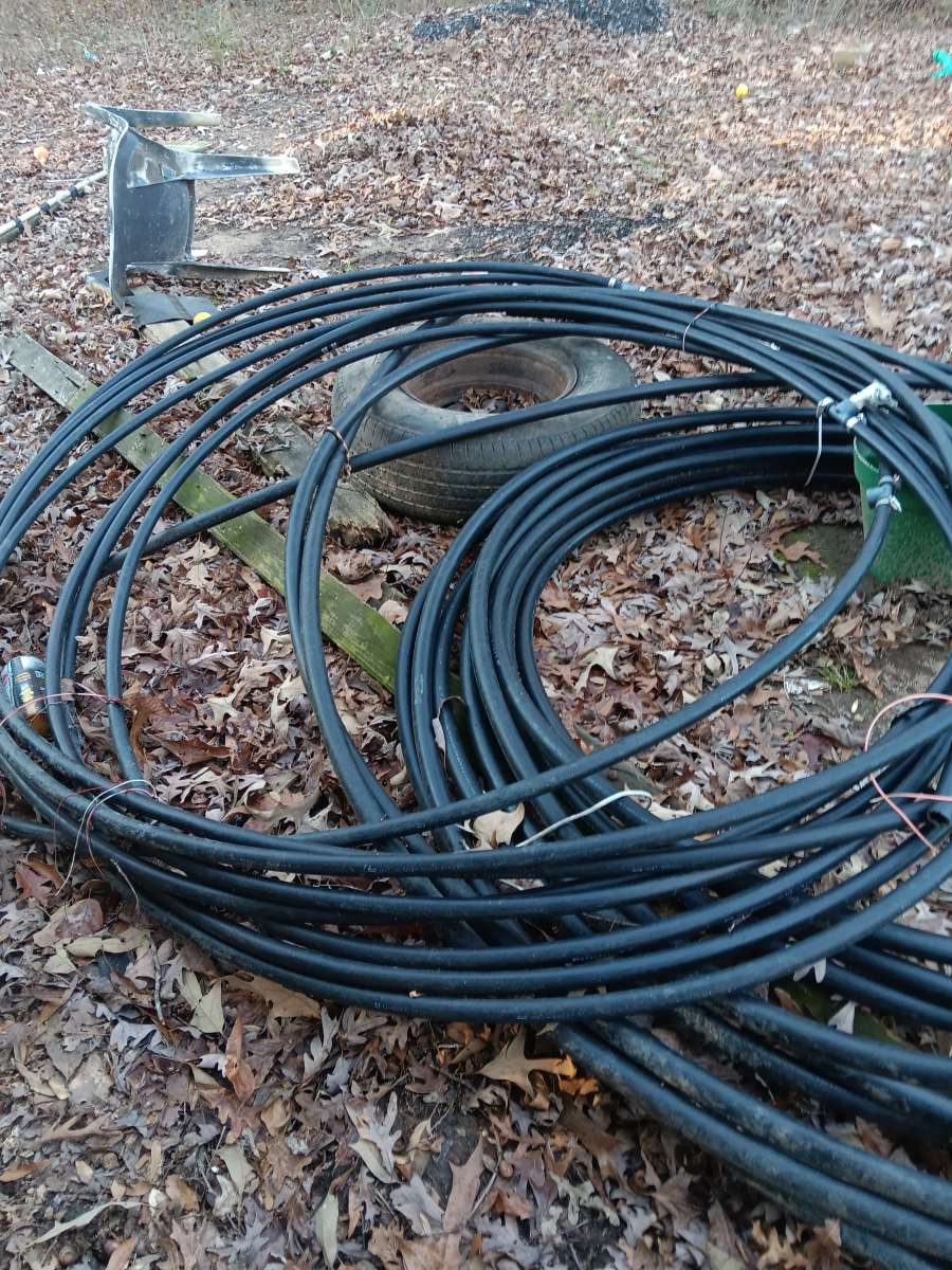 Water line Pipe  black