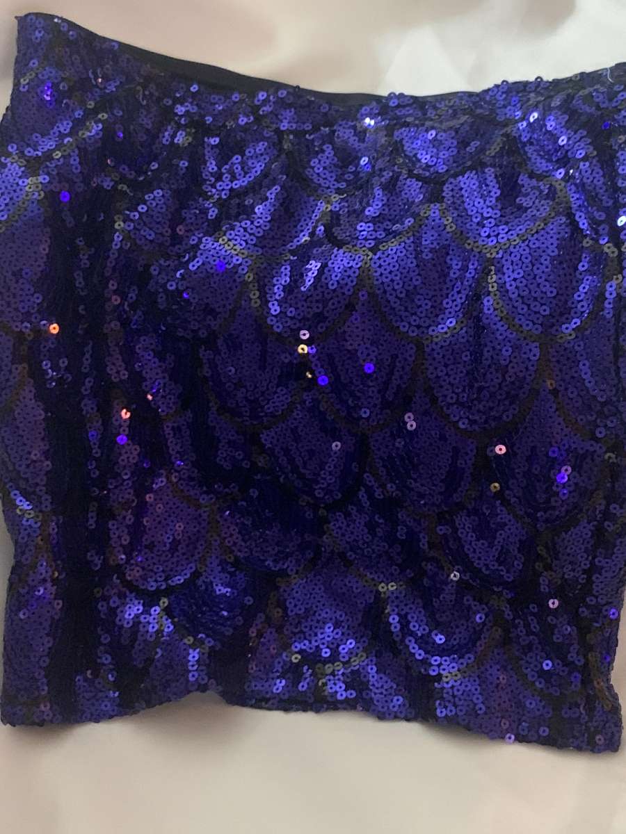 brand new sequined mini skirt