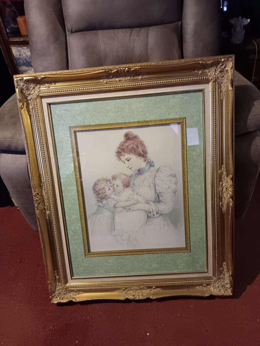 mother and children pictures frames