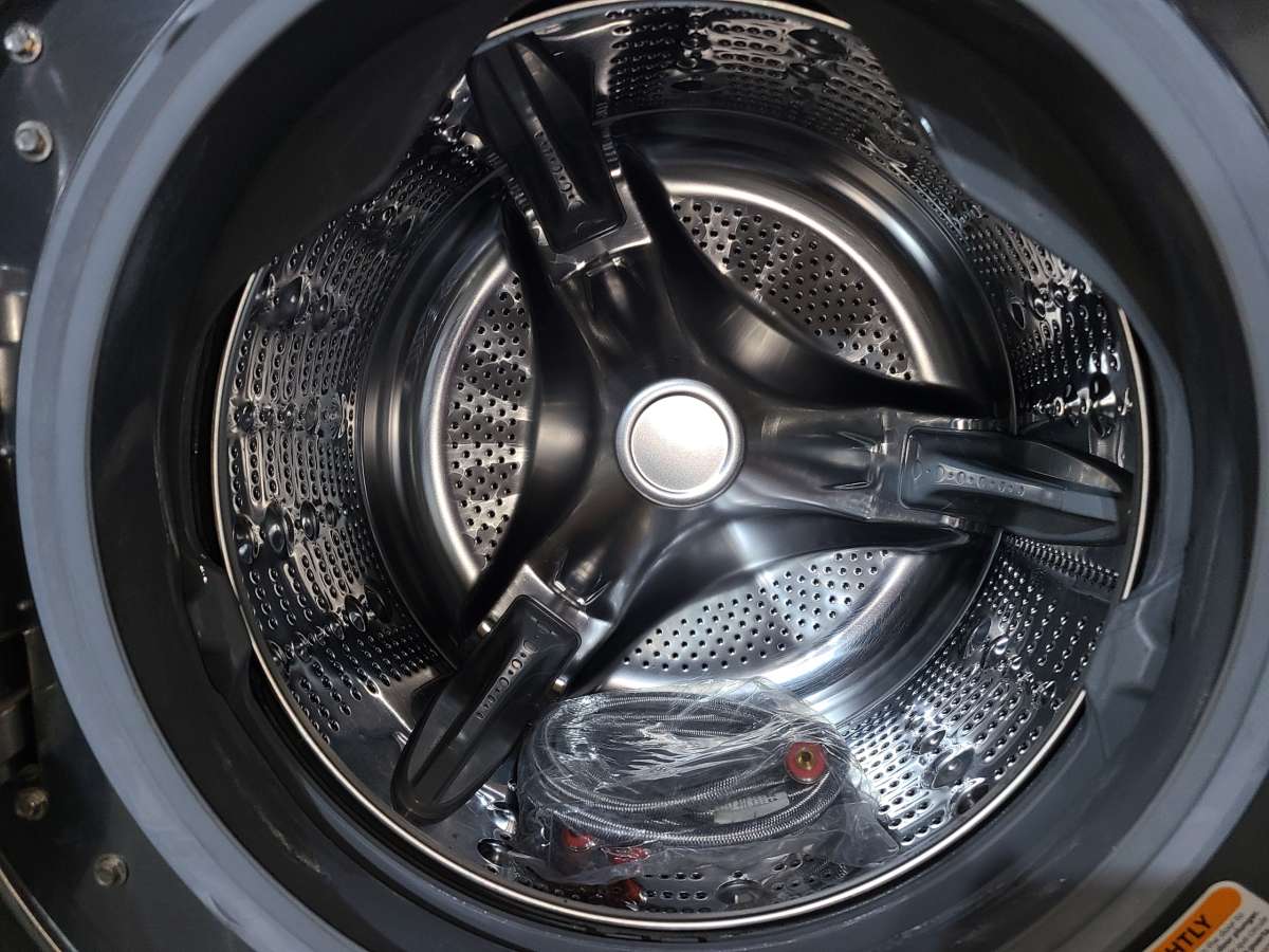 Stainless Steel LG Front Load Washer and Dryer Set