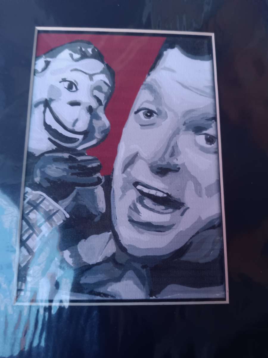 its howdy doody Time portrait unframed