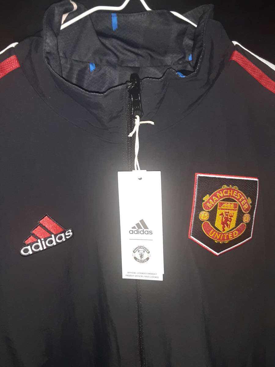 Manchester united jacket double side size xl