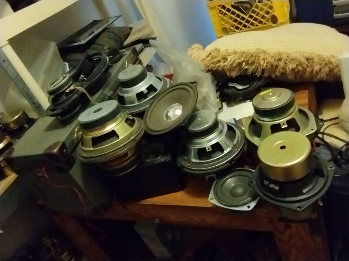 Speakers Raw Drivers Tweeters Mods and Woofers