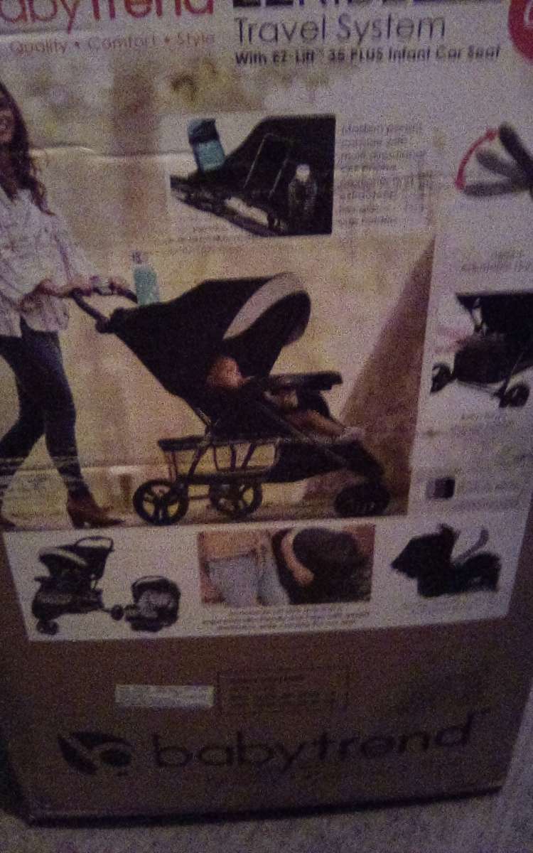 car seat and stroller combo brand new