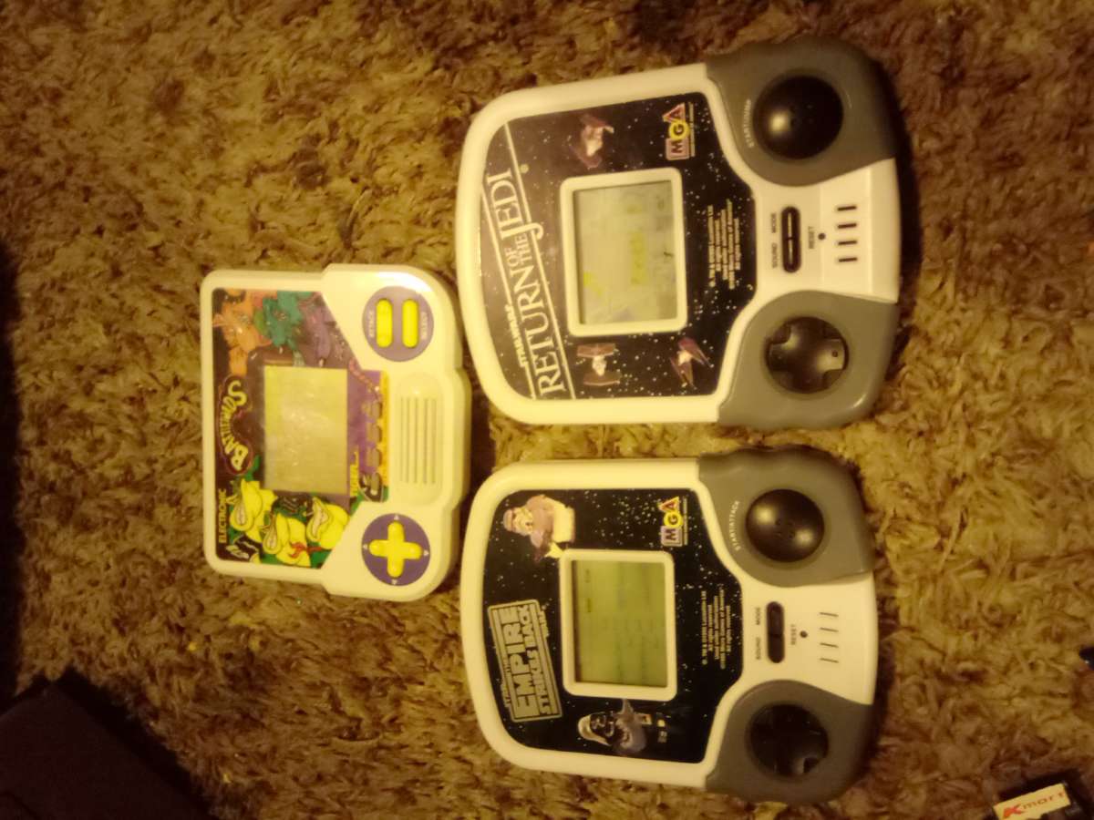 vintage hand held electronic hand held games