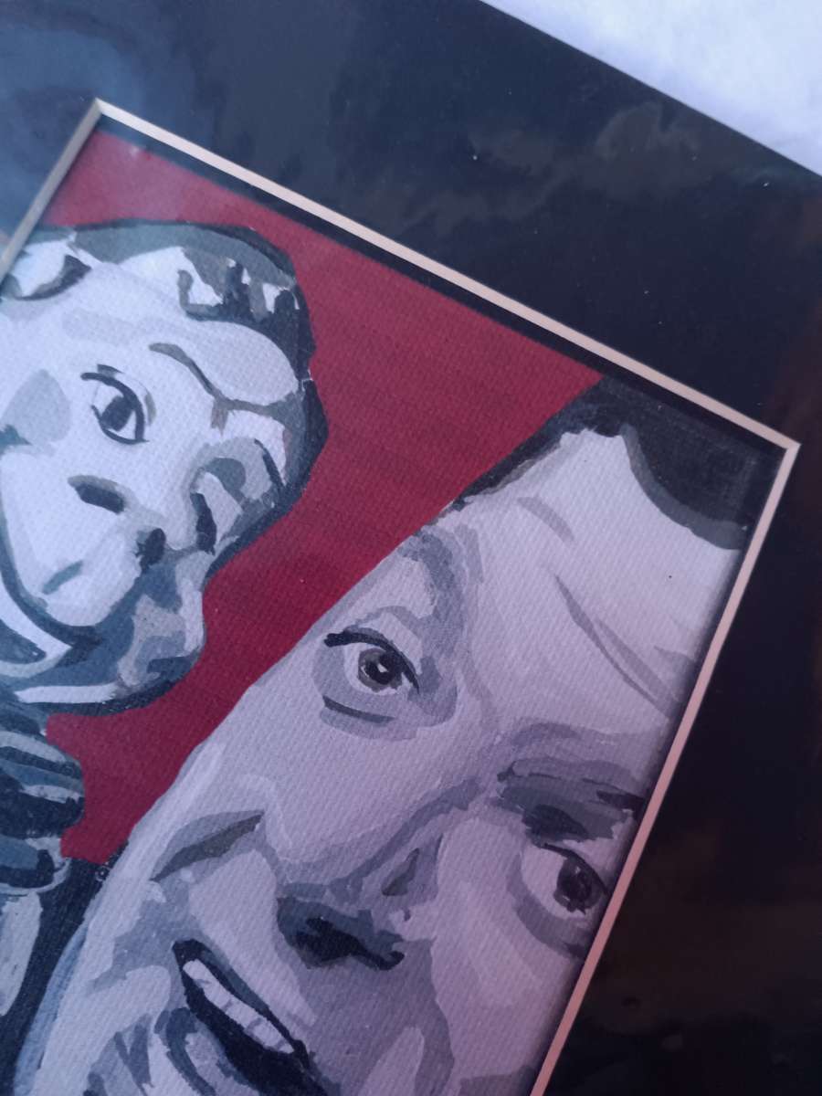 its howdy doody Time portrait unframed