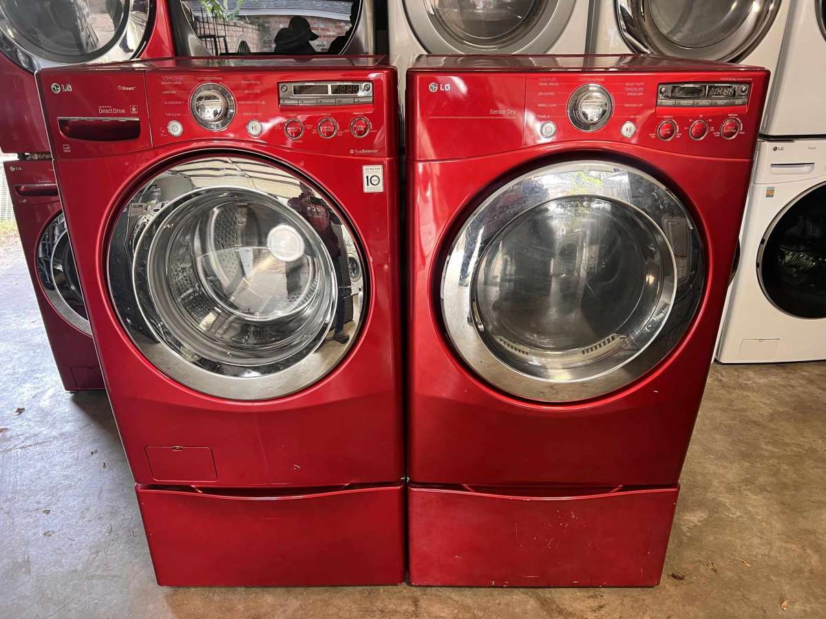 Washer And Electric Dryer