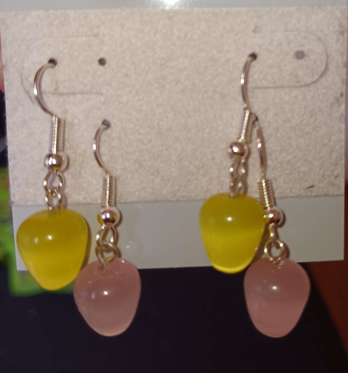 handmade earrings 3 each