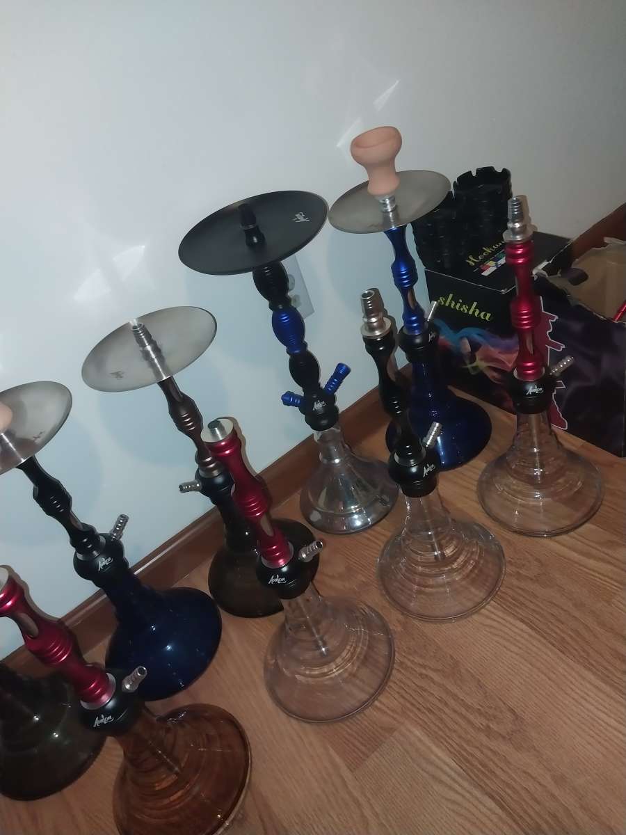 9 hookah faltan Partes faltan las mangueras 1 que otro plato