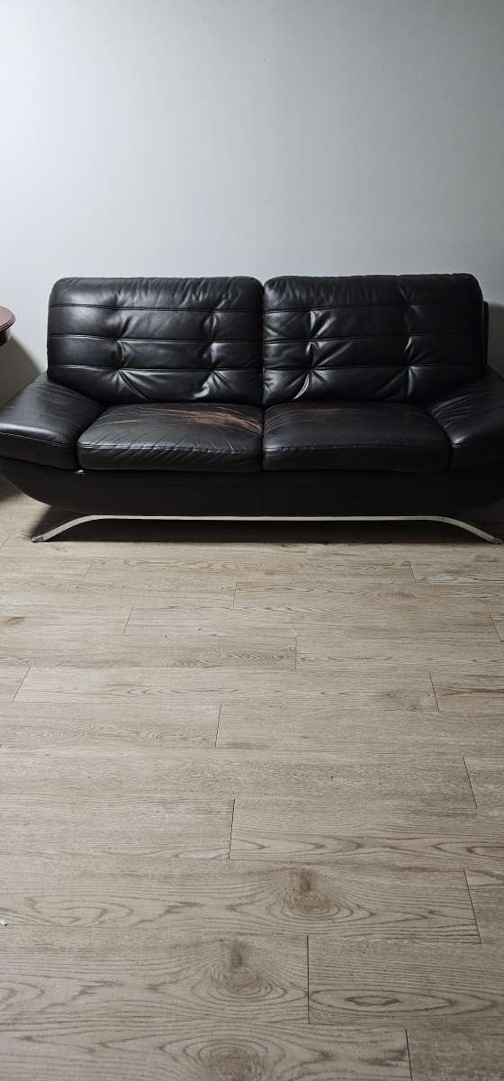 sofa cama de cuero para 3 personas