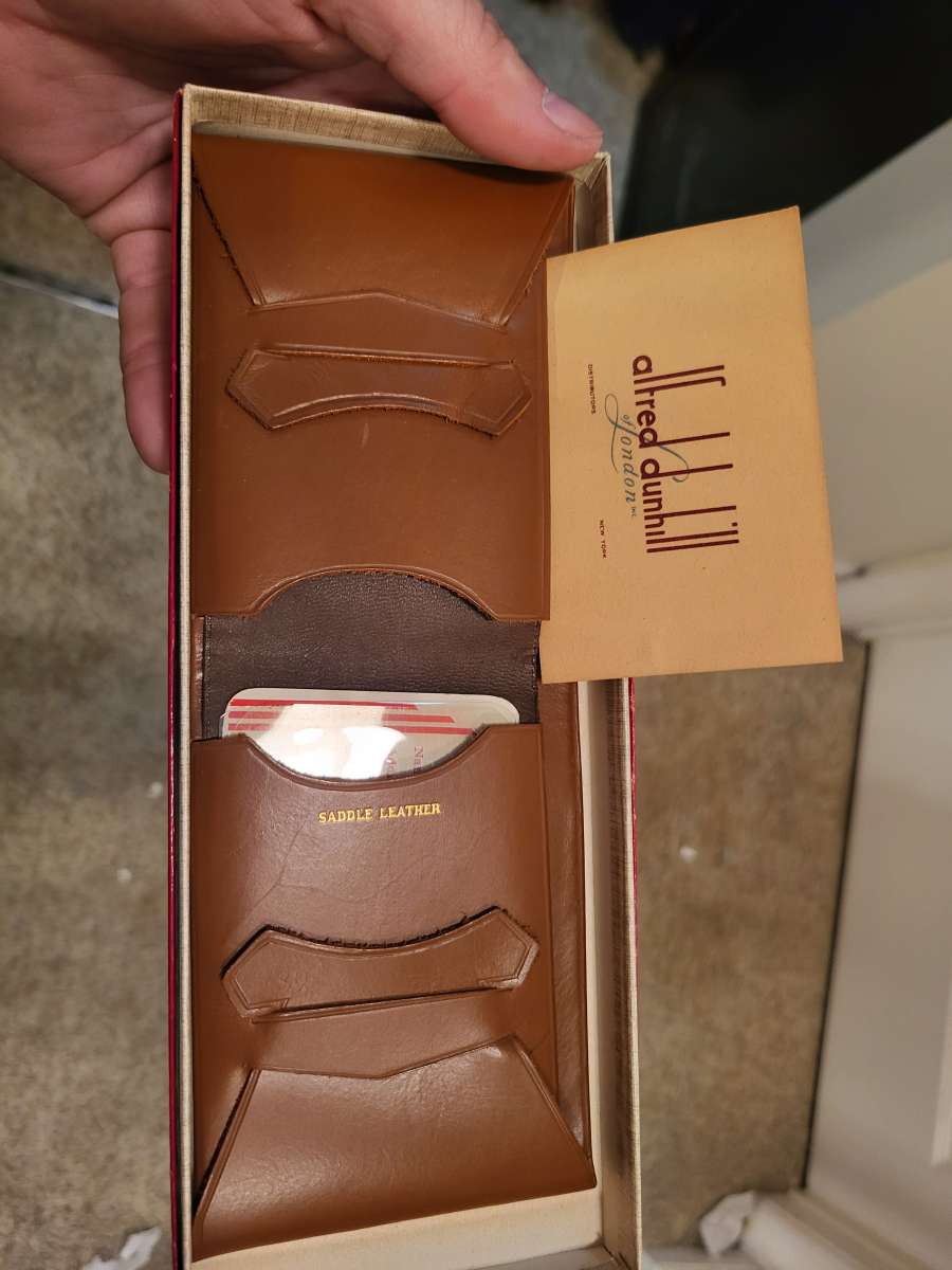 Alfred Dunhill bifold wallet