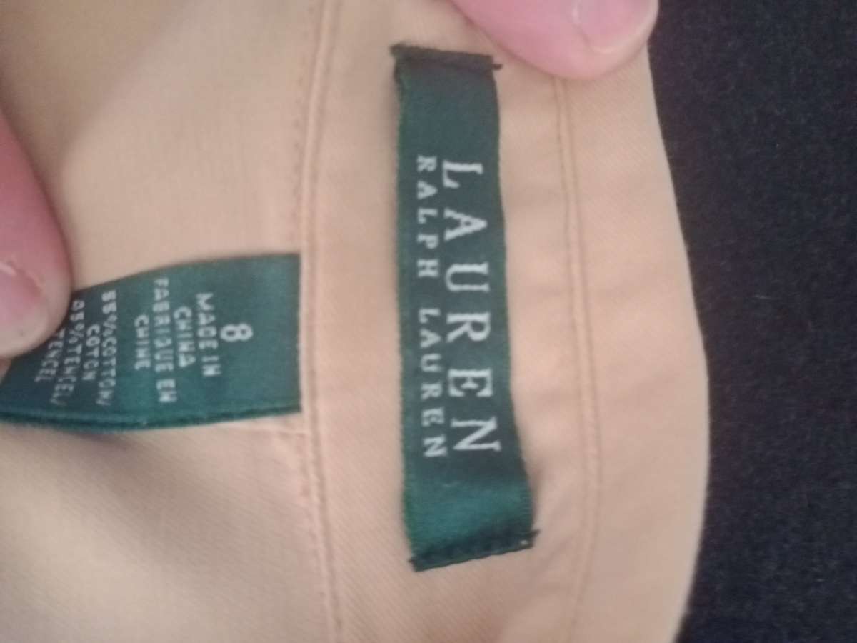 Ralph Lauren Vintage Safari Dress sz 8