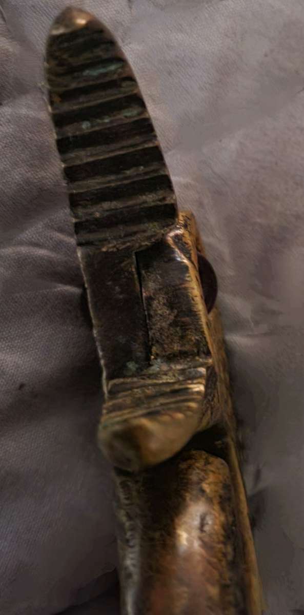 Antique Brass Nutcracker