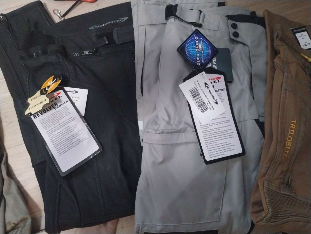 motornation motorcycle sportswear pants and jackets