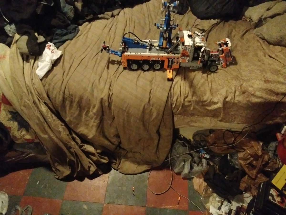 Lego tow truck