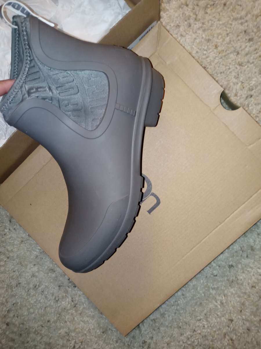 Gray UGG Rain Boots OBO and its yours