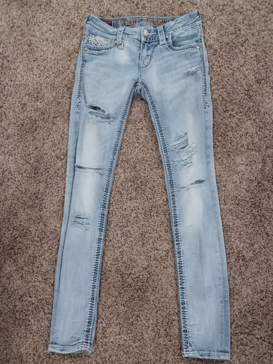 WOMENS ROCK REVIVAL JEANS ALL SZ 26