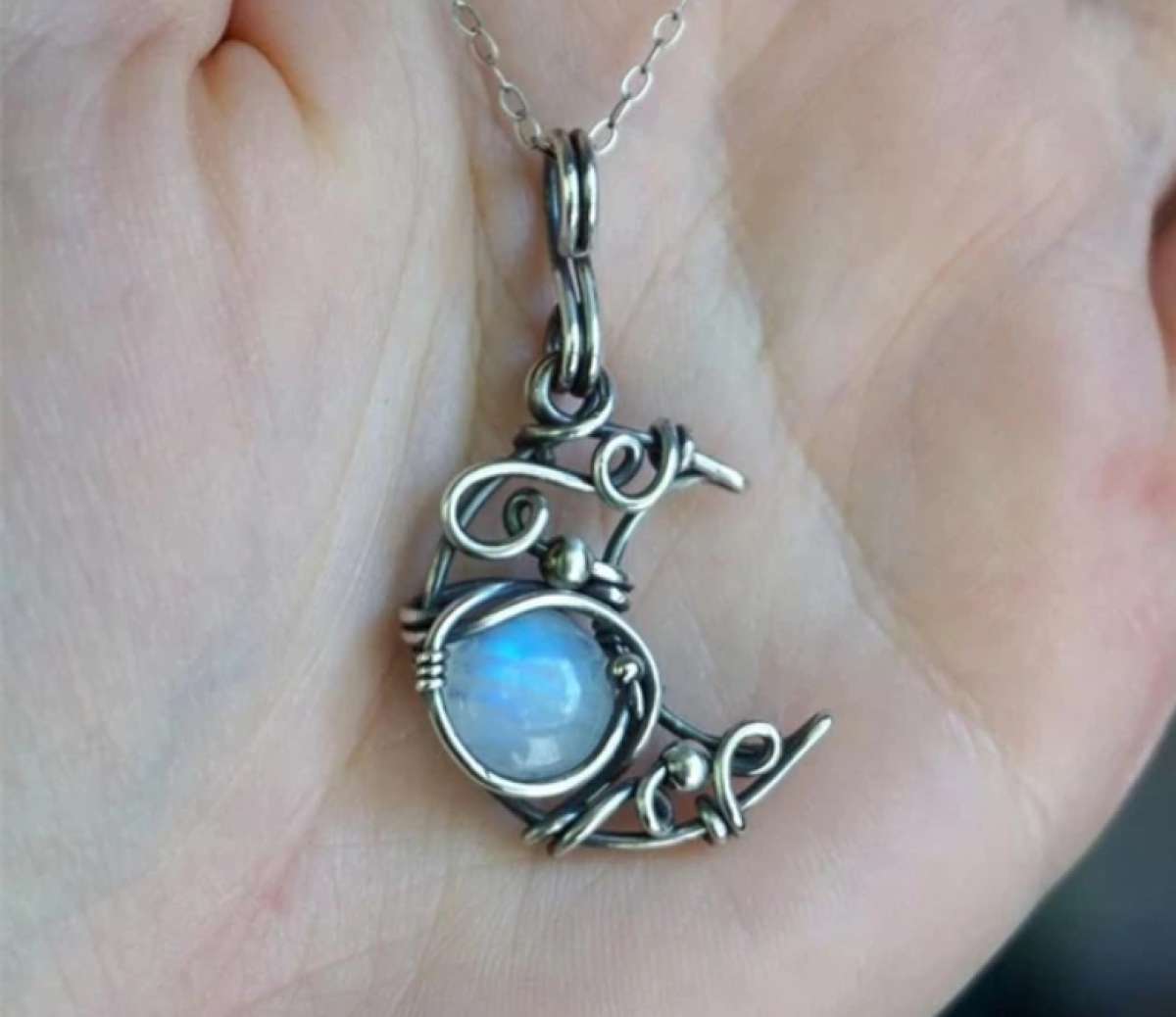 Moon Stone jewelry set