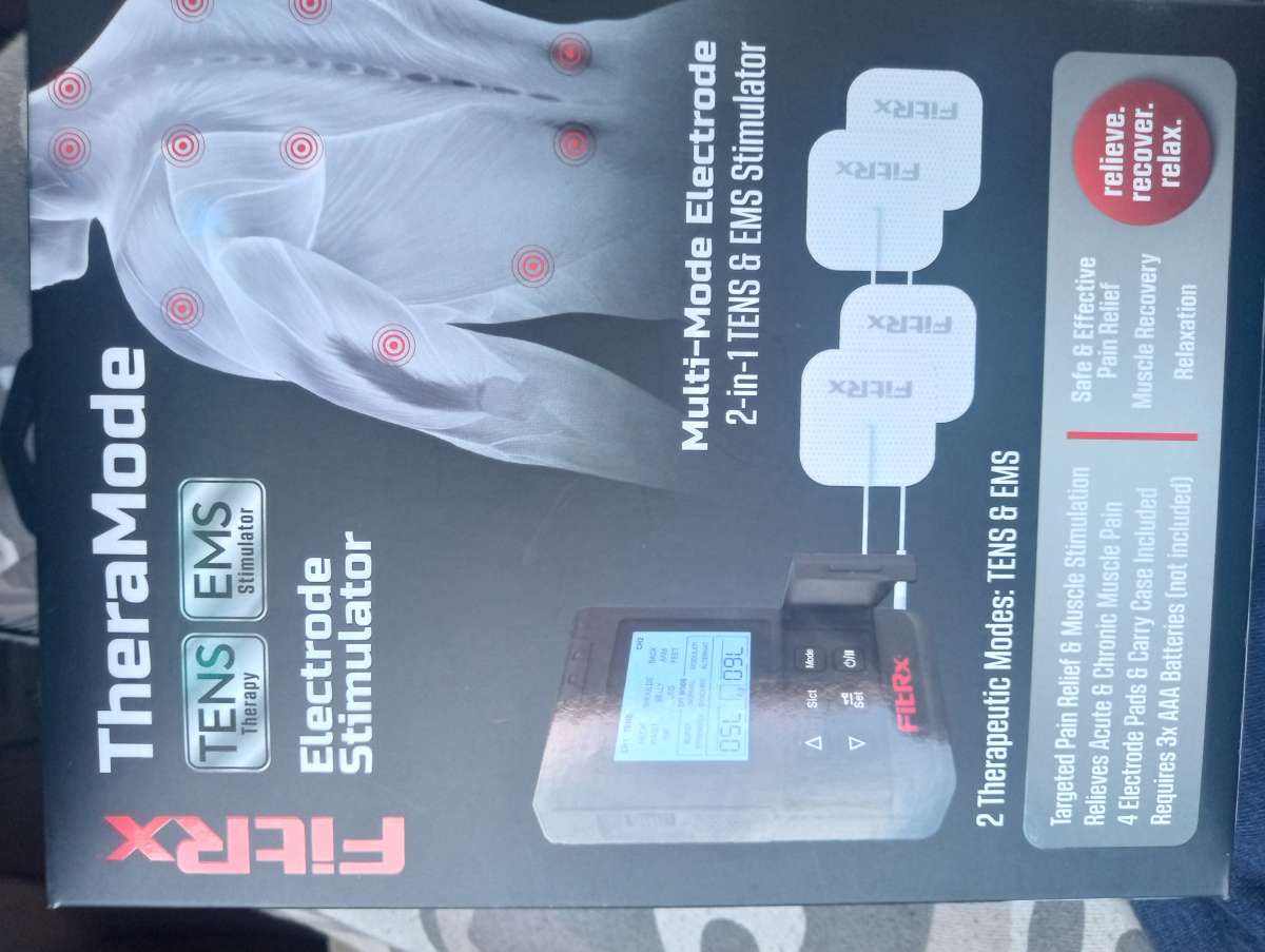 FixRx thera mode 10s therapy and EMS stimulator