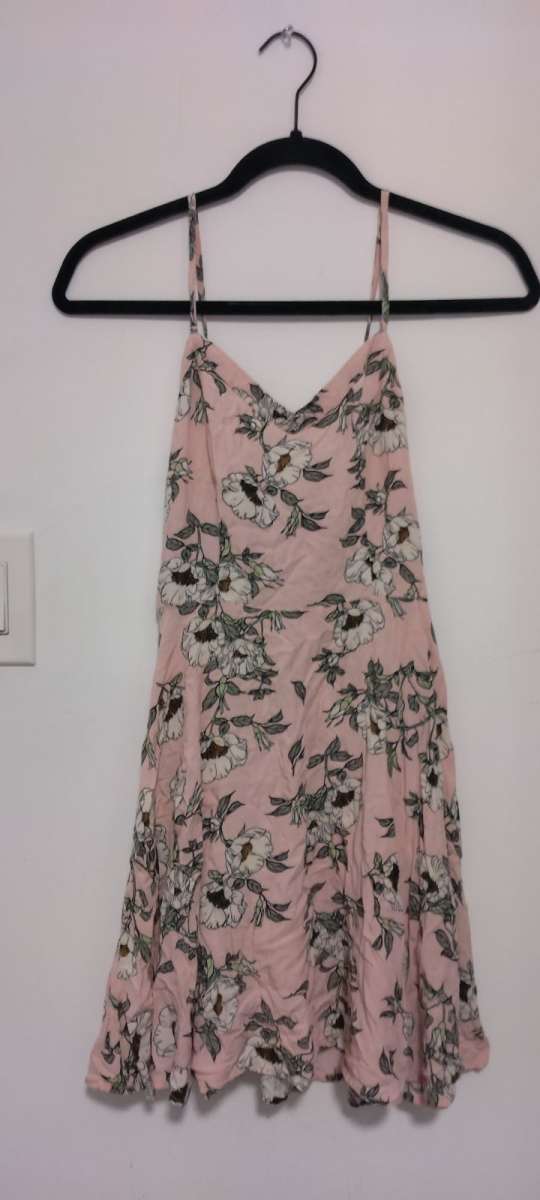 Cotton On Pink Floral Spaghetti Strap Dress