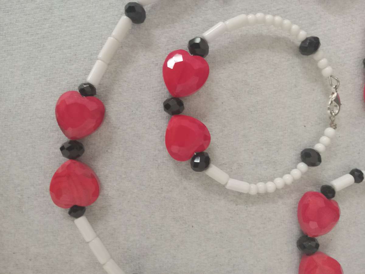 Valentine Day Jewelry Set