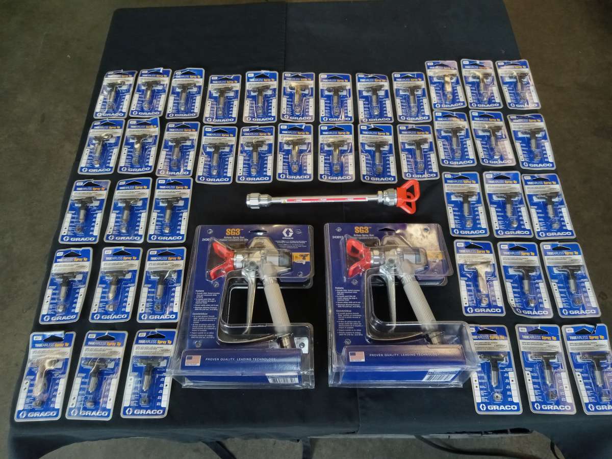 Painter Spray Guns and Spray tips