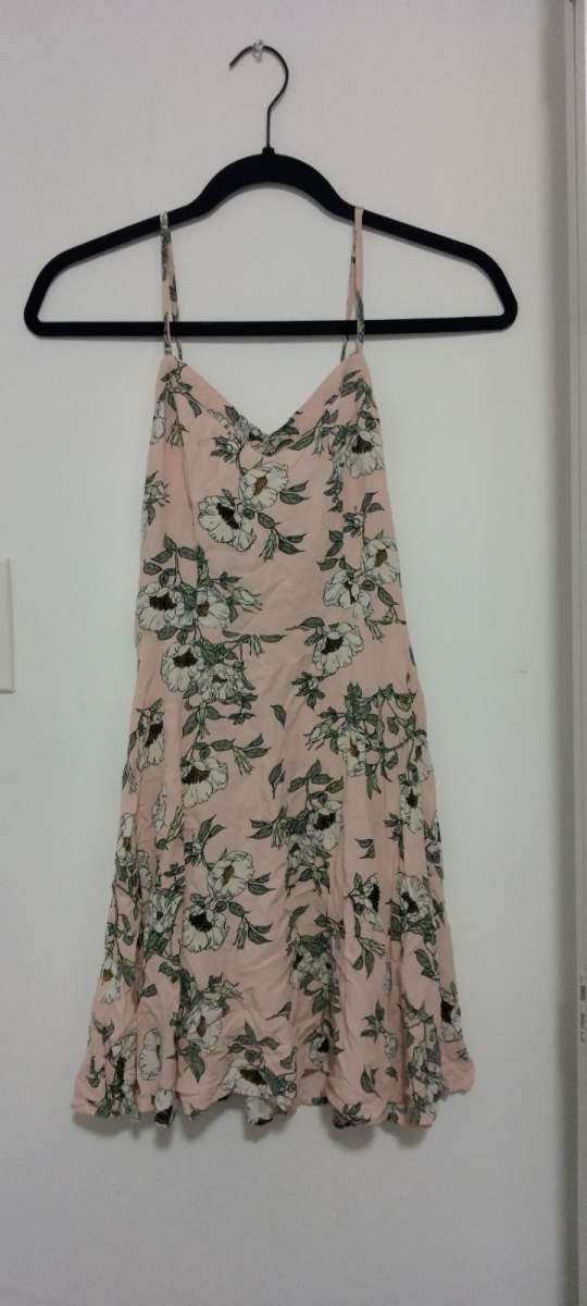 Cotton On Pink Floral Spaghetti Strap Dress
