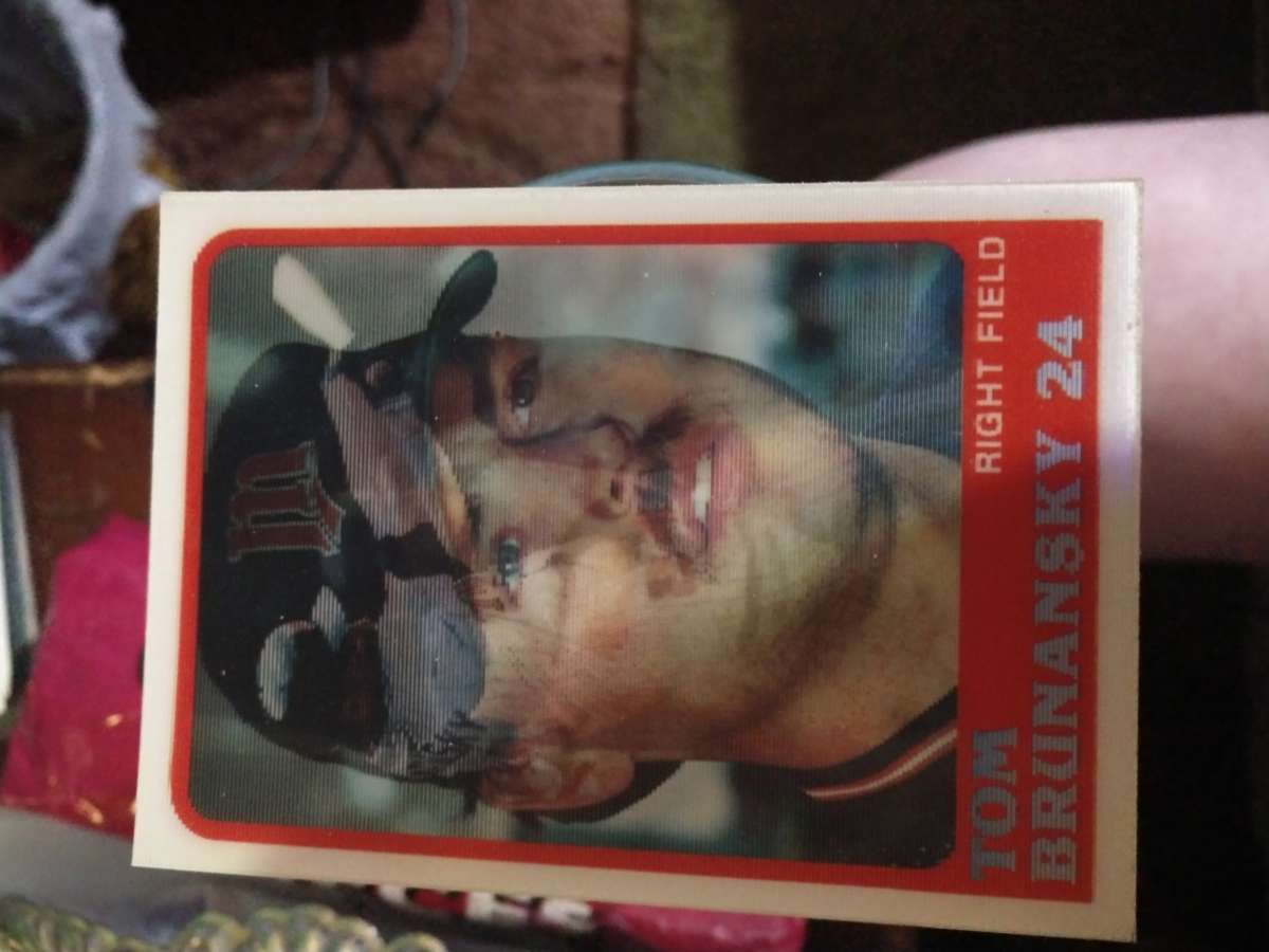 Tom Brunansky Baseball Card