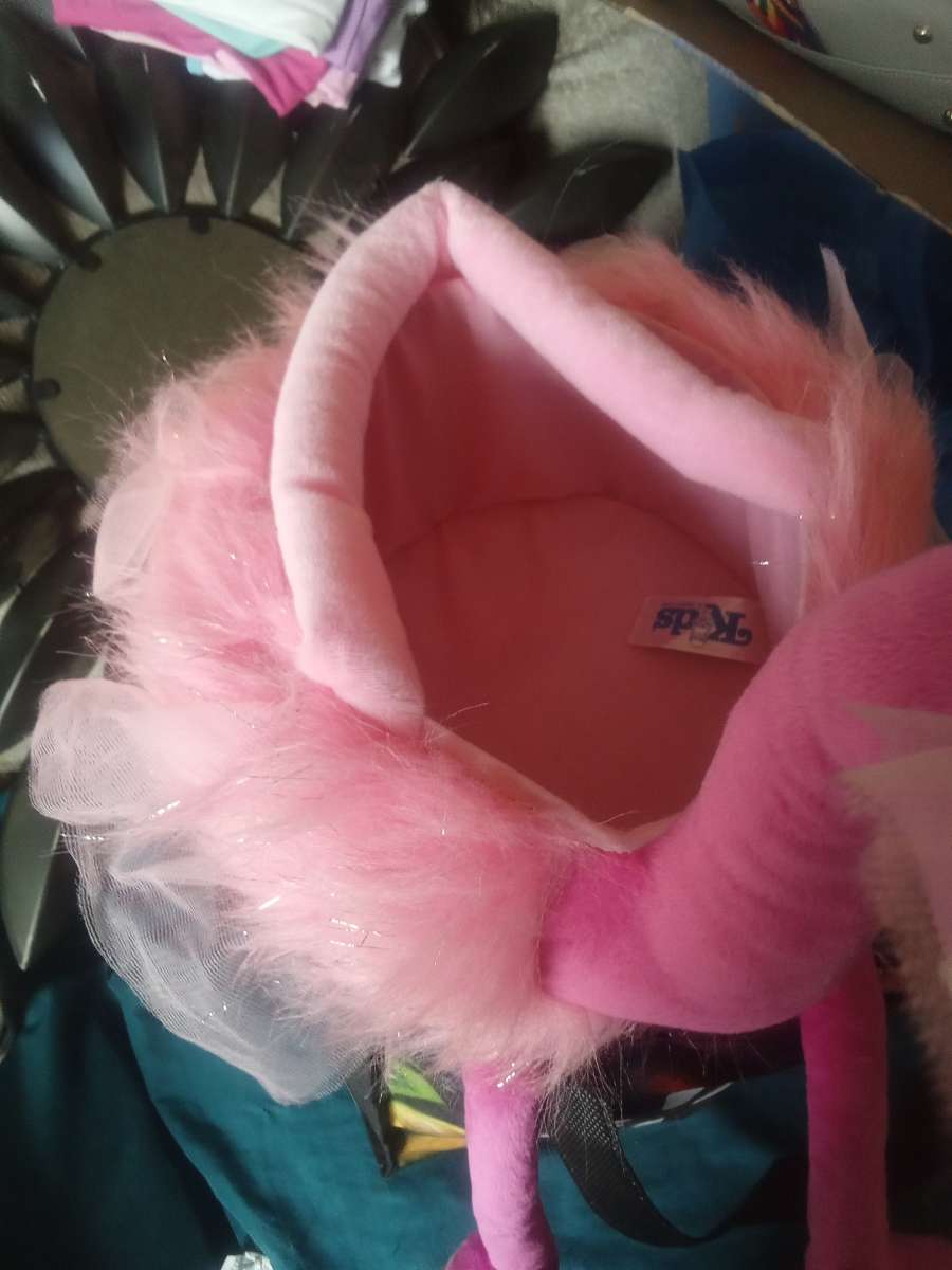 flamingo easter basket