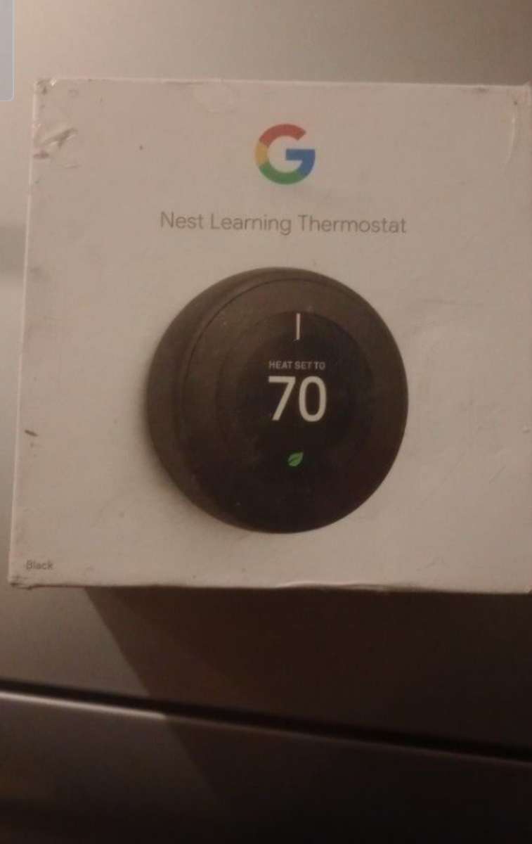Google nest learning thermostat and sensor