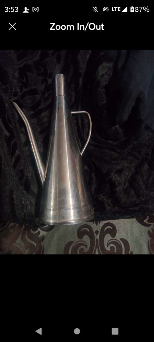 VINTAGE OLIVE OIL PITCHER