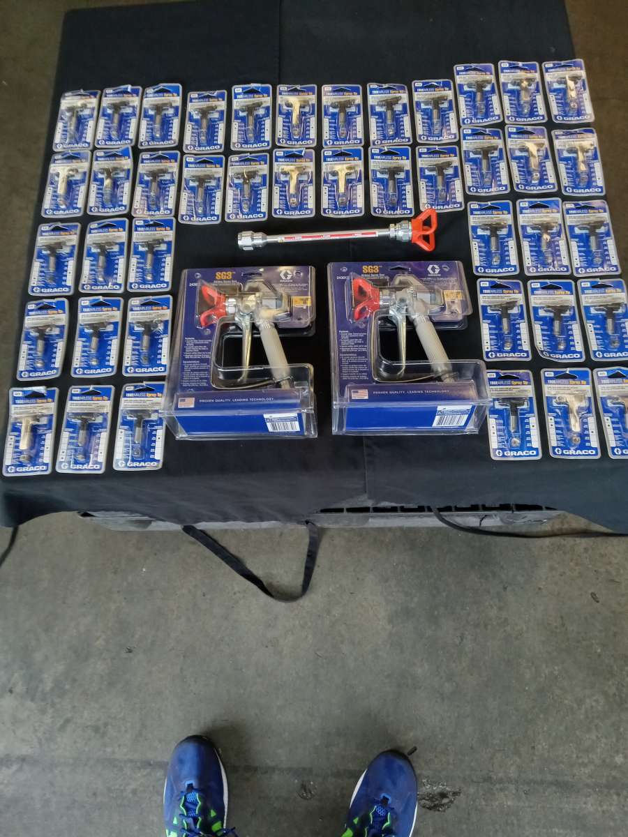 Painter Spray Guns and Spray tips