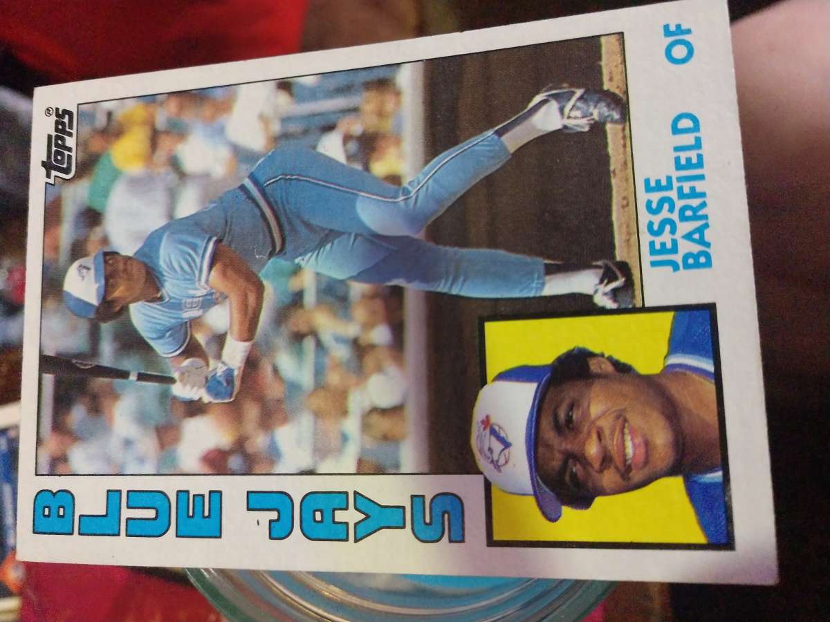 Jesse Garfield Baseball Card