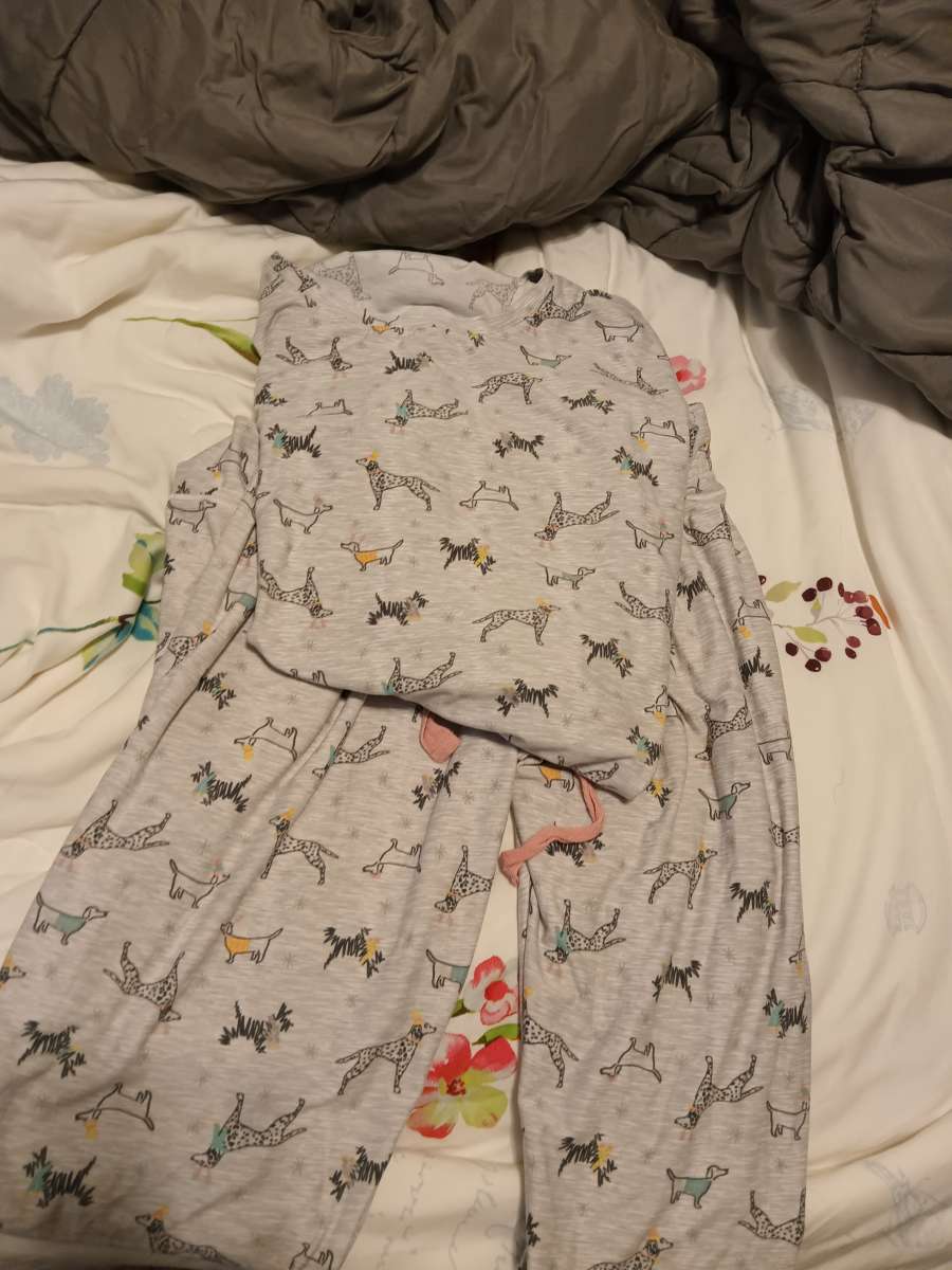 dog PJ size medium