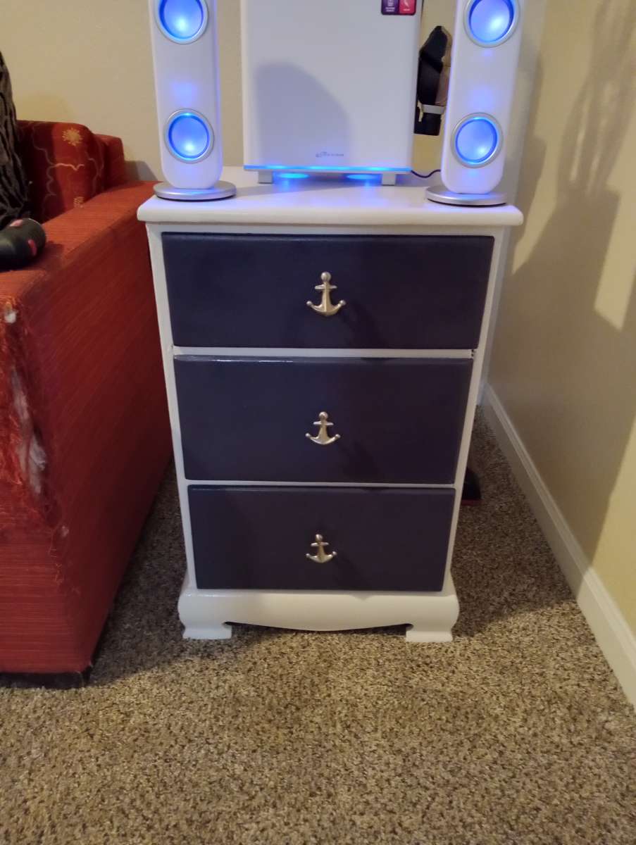 refurbished nightstand