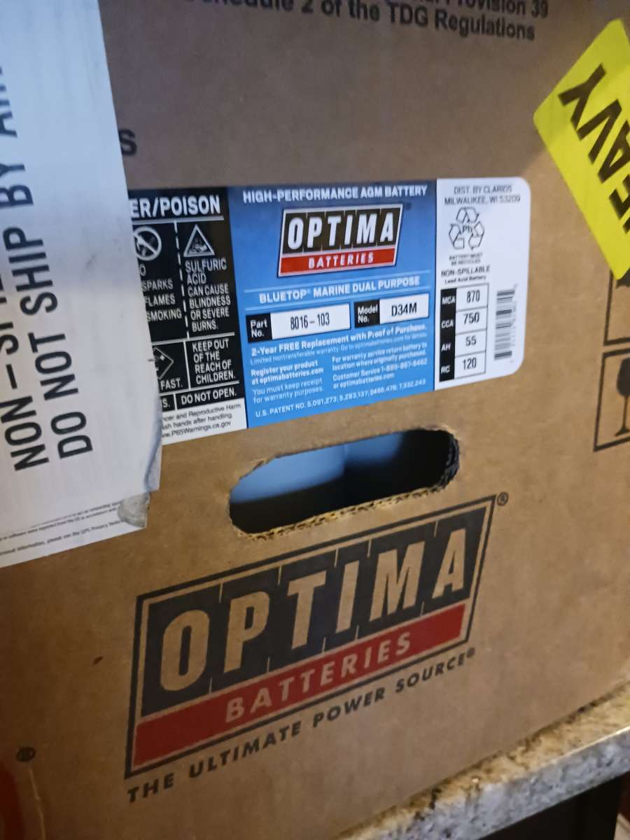 blue top optima batteries New