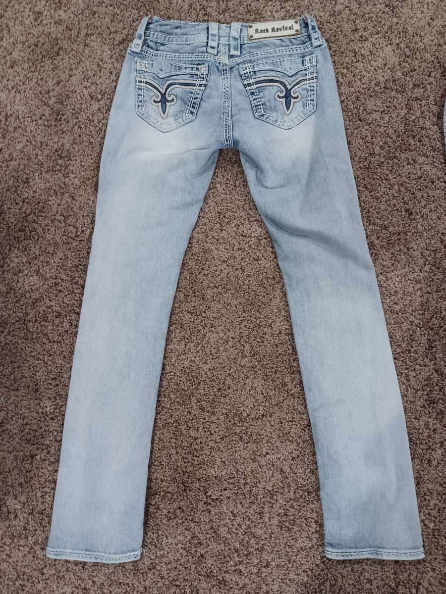 WOMENS ROCK REVIVAL JEANS ALL SZ 26
