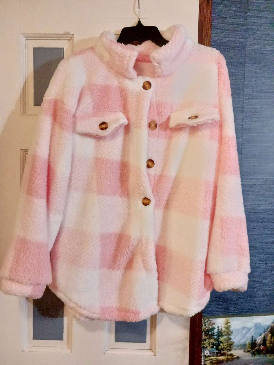 Pink Fuzzy Jacket