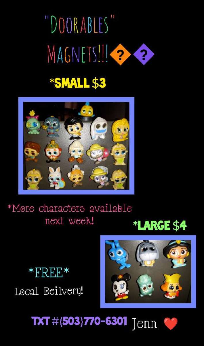 Girls and Womens Jewelry and Magnets