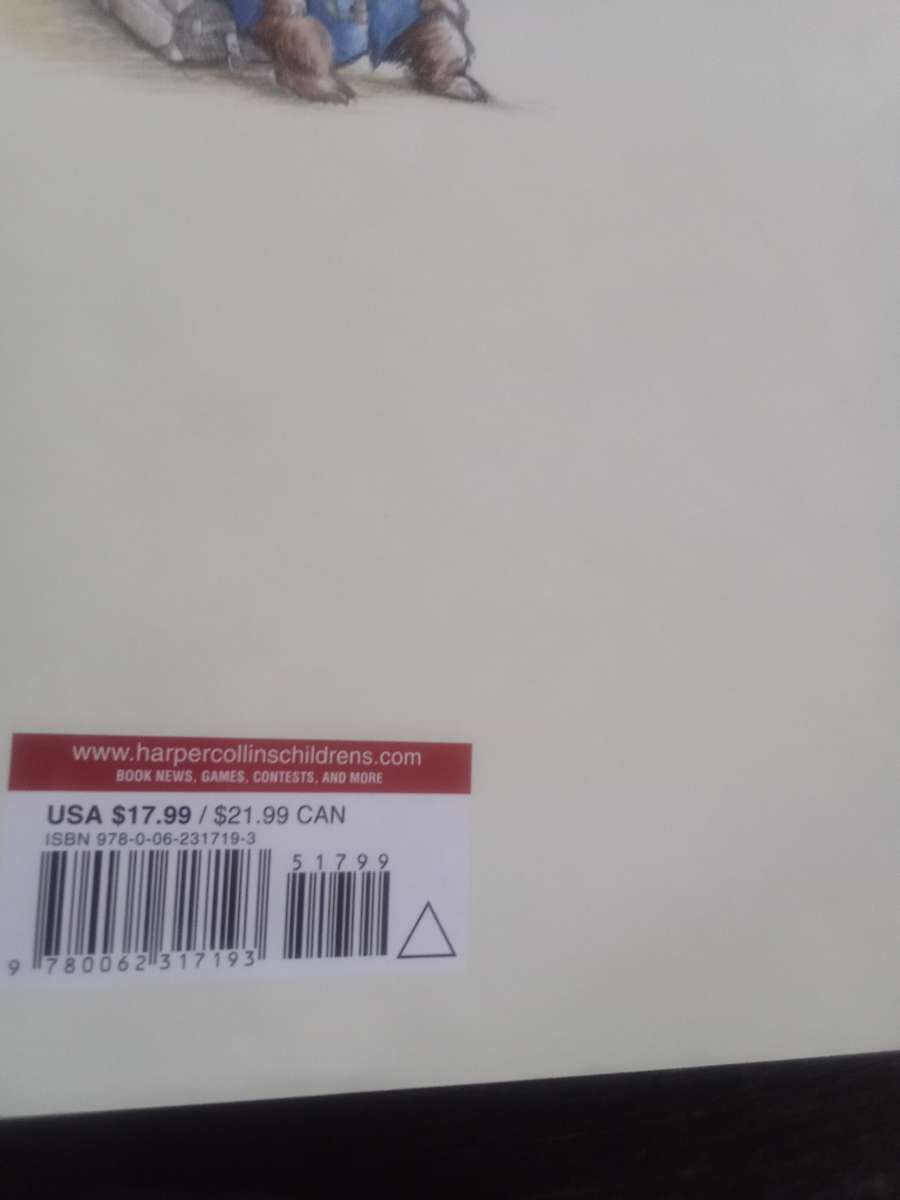 Paddington bear book hardcover