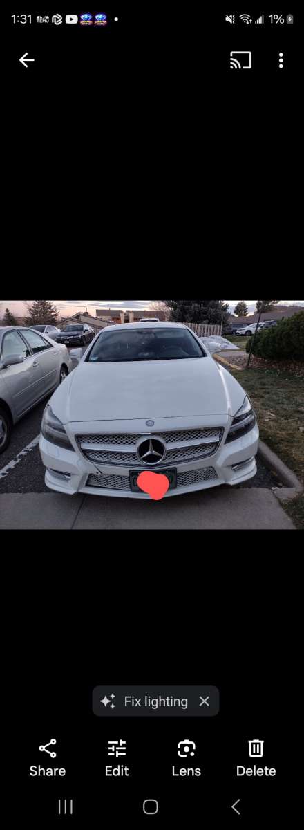 2012 mercedes benz  cls 550