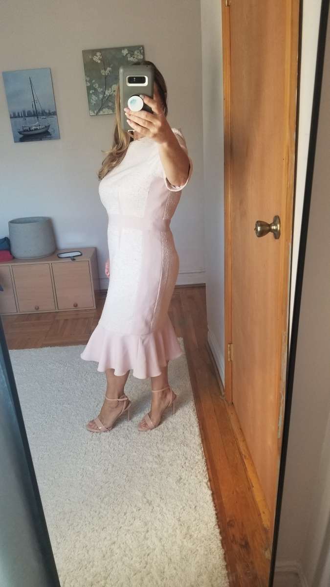 Rickie freeman Teri jon dress