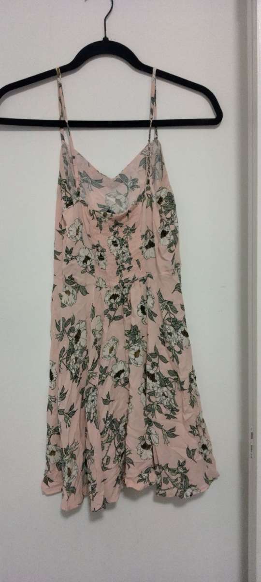 Cotton On Pink Floral Spaghetti Strap Dress