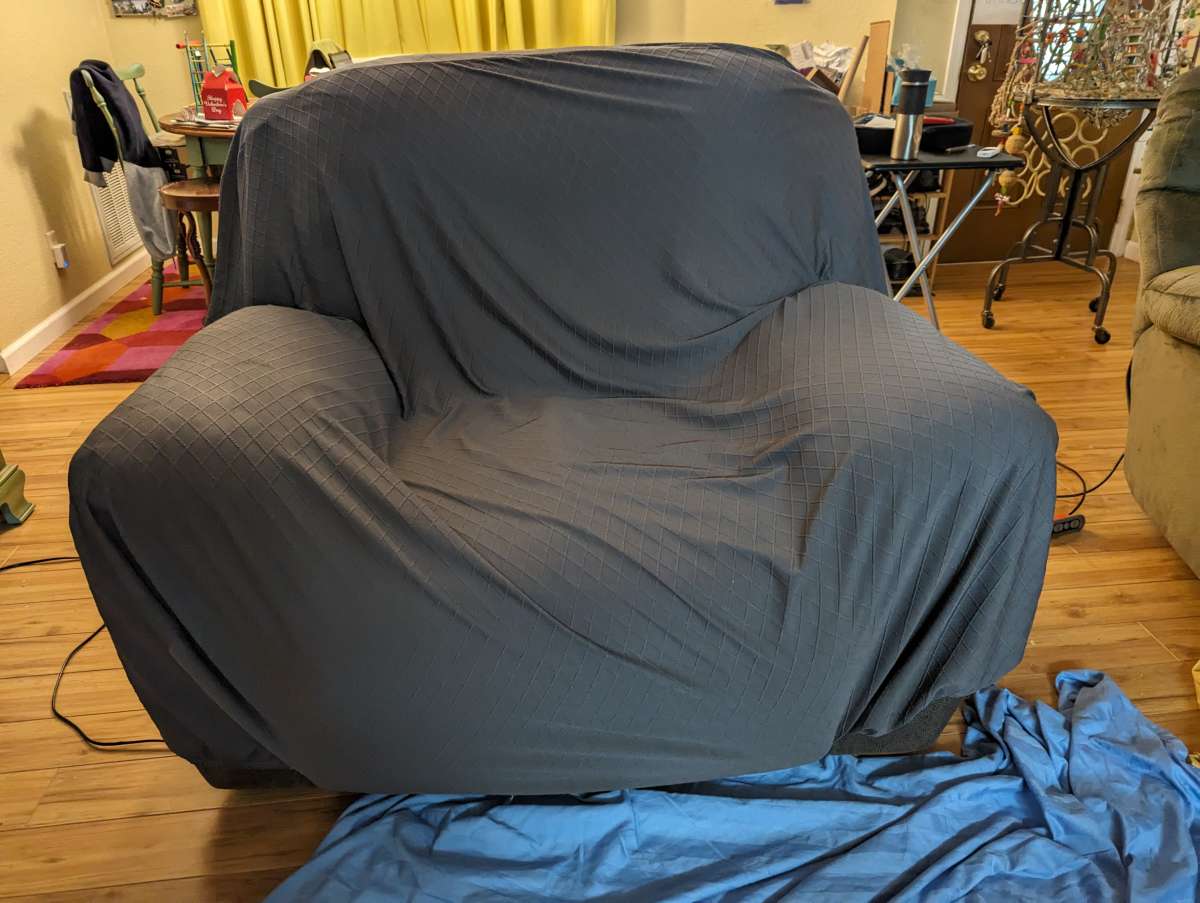 Cranedall Quarry Wide WALL HUGGER Power Recliner USA