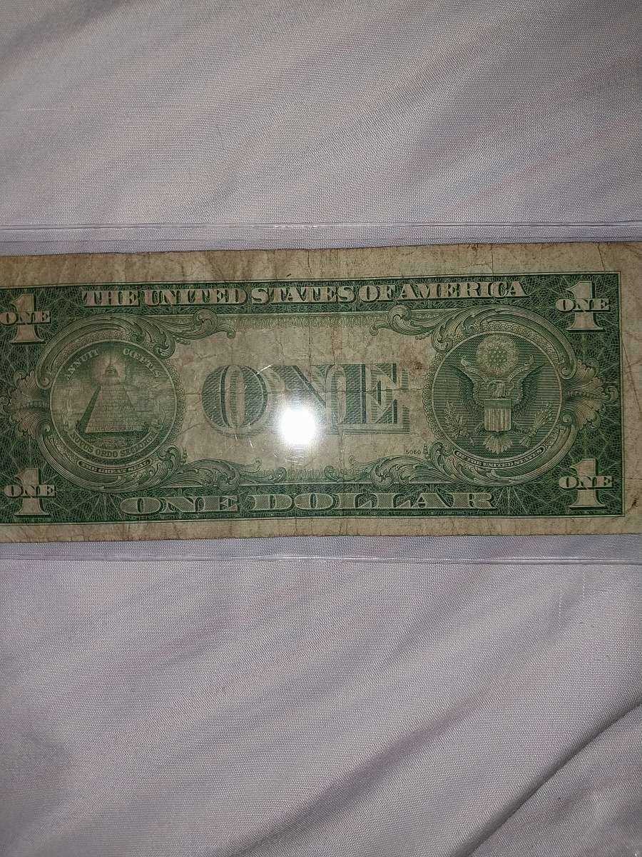 1935 D series silver certificate