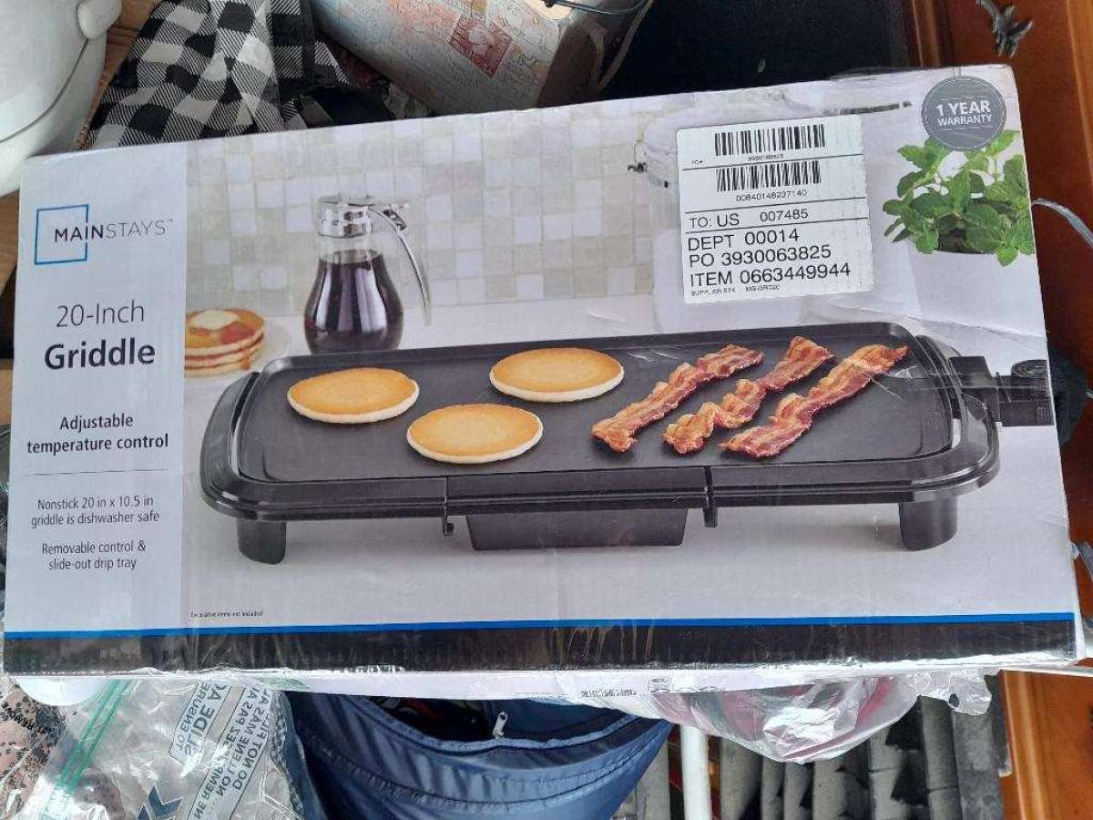 mainstay griddle
